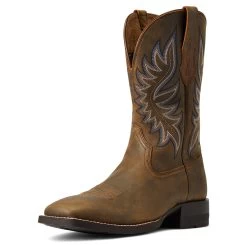 Ariat® Men's Brander Bear Brown Western Boots 10040409 11 Ariat® Men's Brander Bear Brown Western Boots 10040409 -ARIAT Cowboy Gear S22 MNS WEST 10040409 3 4 front
