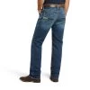 Ariat® Men's M4 Relaxed Claudio Walden Straight Leg Jeans 10040743 -ARIAT Cowboy Gear S22 MNS WEST 10040743 back