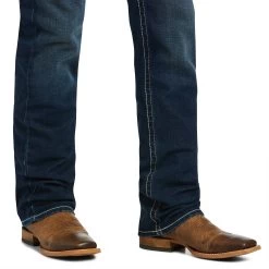 Ariat® Men's M5 Straight Stretch Remming Ford Straight Leg Jeans 10040746 -ARIAT Cowboy Gear S22 MNS WEST 10040746 detail03