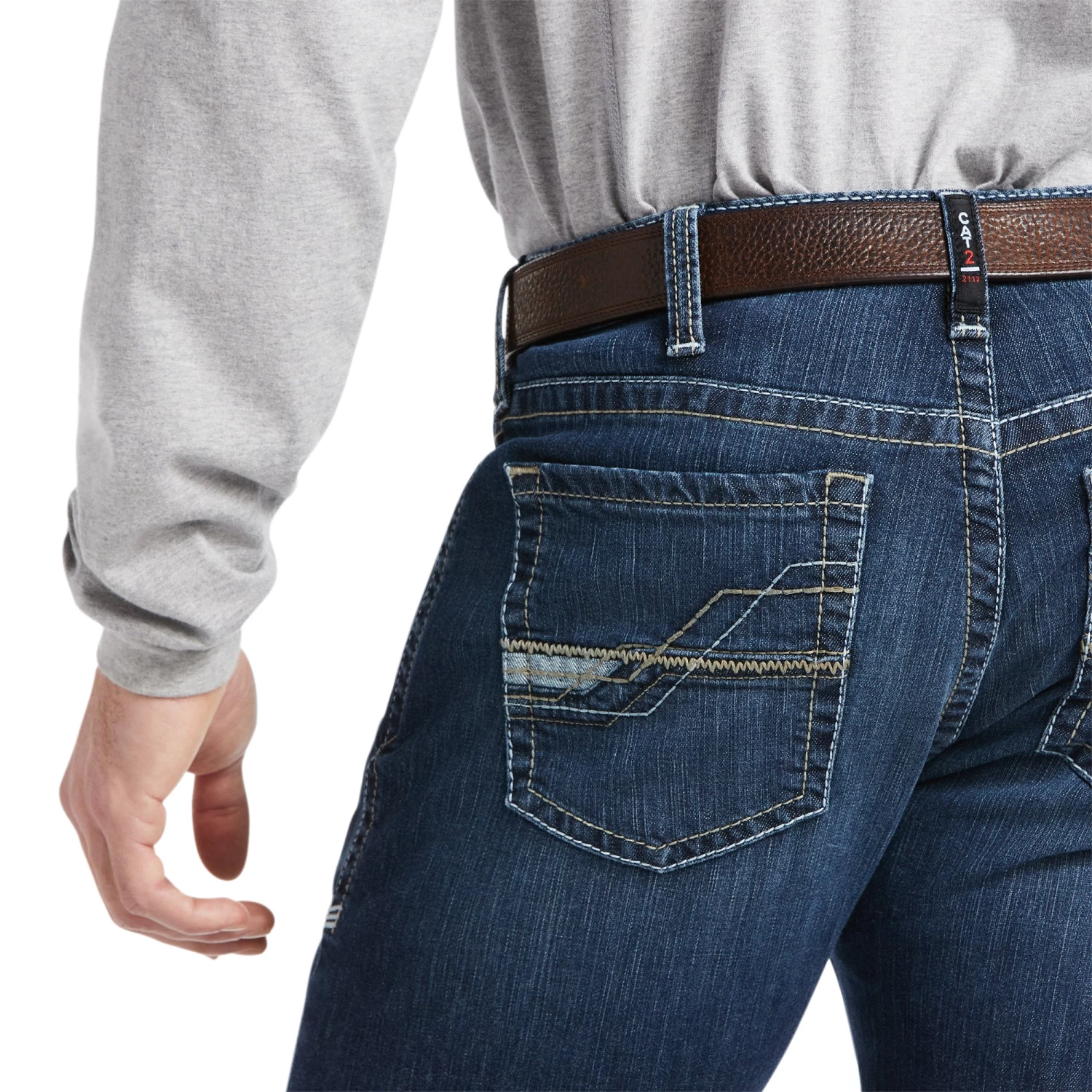 Ariat® Men's FR M7 Slim Stretch DuraLight Straight Leg Jean 10039282 6 Ariat® Men's FR M7 Slim Stretch DuraLight Straight Leg Jean 10039282 - Image 4