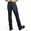 Ariat Men's FR M4 Relaxed DuraStretch Stillwell Bootcut Jeans 10039283 -ARIAT Cowboy Gear S22 MNS WORK 10039283 back