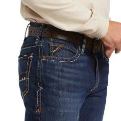 Ariat Men's FR M4 Relaxed DuraStretch Stillwell Bootcut Jeans 10039283 -ARIAT Cowboy Gear S22 MNS WORK 10039283 detail01