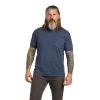 Ariat® Men's Rebar Workman Slate Heather Short Sleeve T-shirt 10039400 -ARIAT Cowboy Gear S22 MNS WORK 10039400 front