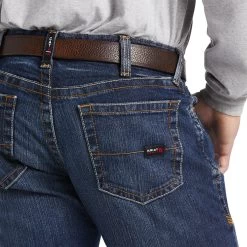 Ariat® Men's FR M7 Slim DuraStretch™ Shale Straight Leg Jean 10039674 -ARIAT Cowboy Gear S22 MNS WORK 10039674 detail02 bcb4b956 a5c1 4a93 a409 06c1b251ef87