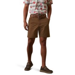 Ariat® Men's Tek 8" Teak Brown Shorts 10043181