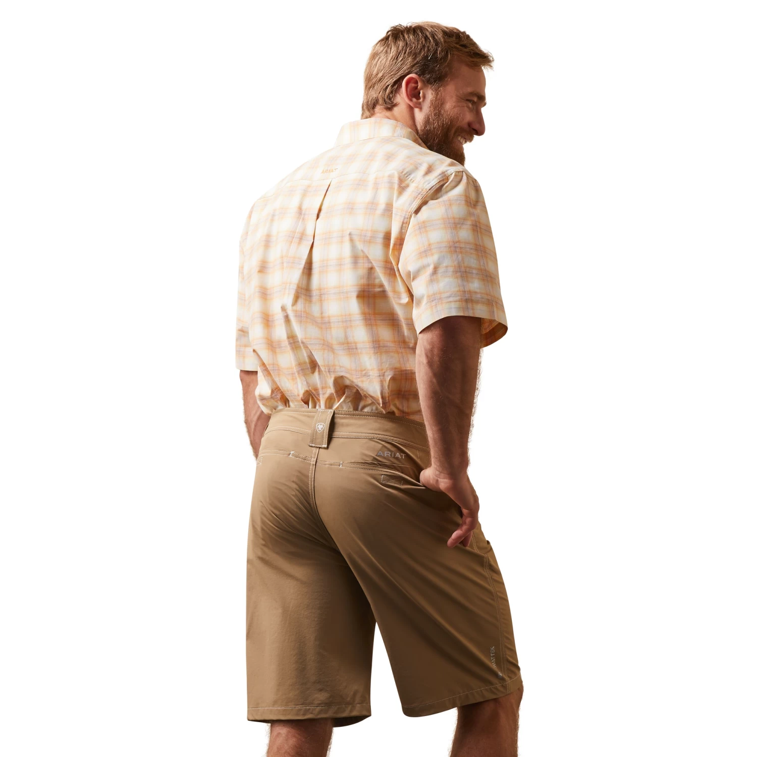 Ariat® Men's Pro Series Koa Golden Rod Button Down Shirt 10043641 4 Ariat® Men's Pro Series Koa Golden Rod Button Down Shirt 10043641 - Image 2