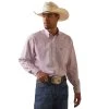 Ariat® Men's Wrinkle Free Oakly White Button Down Shirt 10043857 1 Ariat® Men's Wrinkle Free Oakly White Button Down Shirt 10043857 -ARIAT Cowboy Gear S23 MNS WEST 10043857 front