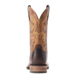 Ariat Men's Slingshot Lightweight Brown Western Boots 10044567 -ARIAT Cowboy Gear S23 MNS WEST 10044567 heel