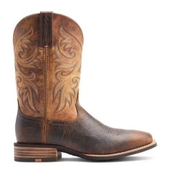 Ariat Men's Slingshot Lightweight Brown Western Boots 10044567 -ARIAT Cowboy Gear S23 MNS WEST 10044567 side1