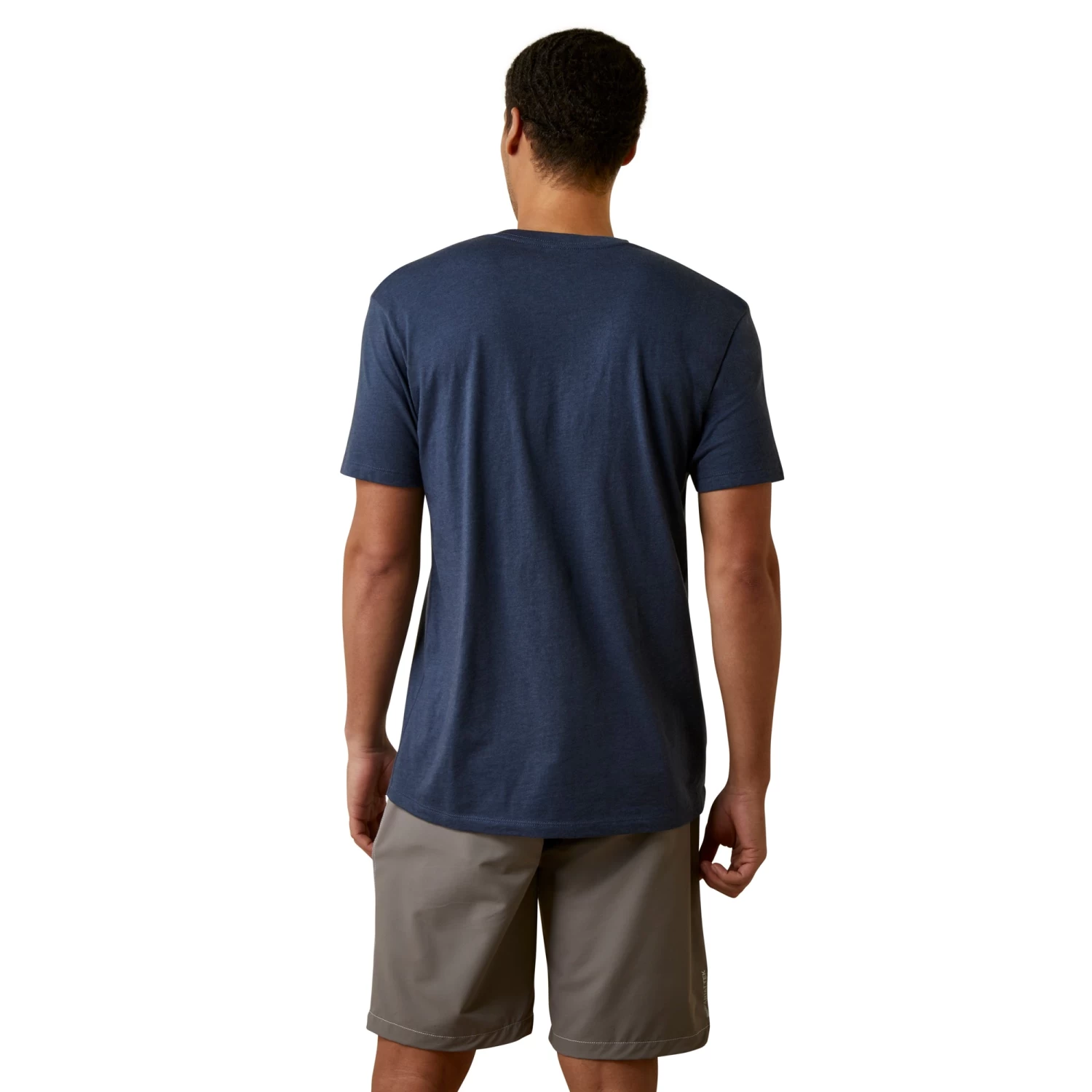 Ariat® Men's Navy Heather Rodeo Skull Graphic T-Shirt 10045281 4 Ariat® Men's Navy Heather Rodeo Skull Graphic T-Shirt 10045281 - Image 2