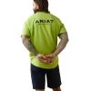 Ariat® Men's Rebar Cotton Strong™ Graphic Lime & Black T-Shirt 10043487